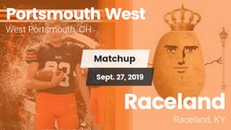 Matchup: Portsmouth West vs. Raceland  2019