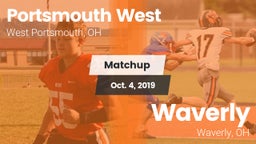 Matchup: Portsmouth West vs. Waverly  2019