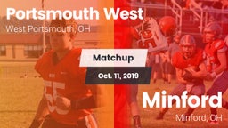 Matchup: Portsmouth West vs. Minford  2019