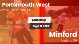 Matchup: Portsmouth West vs. Minford  2020