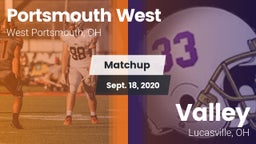 Matchup: Portsmouth West vs. Valley  2020