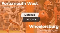 Matchup: Portsmouth West vs. Wheelersburg  2020