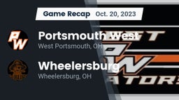 Recap: Portsmouth West  vs. Wheelersburg  2023