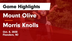 Mount Olive  vs Morris Knolls  Game Highlights - Oct. 8, 2020