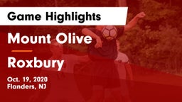 Mount Olive  vs Roxbury Game Highlights - Oct. 19, 2020