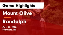 Mount Olive  vs Randolph  Game Highlights - Oct. 31, 2020