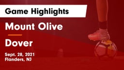 Mount Olive  vs Dover  Game Highlights - Sept. 28, 2021