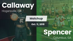 Matchup: Callaway vs. Spencer  2018