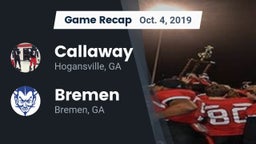 Recap: Callaway  vs. Bremen  2019