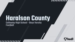 Callaway football highlights Haralson County