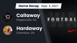 Recap: Callaway  vs. Hardaway  2021