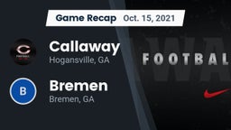 Recap: Callaway  vs. Bremen  2021