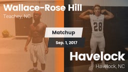 Matchup: Wallace-Rose Hill vs. Havelock  2017