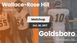 Matchup: Wallace-Rose Hill vs. Goldsboro  2017