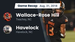 Recap: Wallace-Rose Hill  vs. Havelock  2018