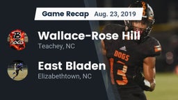 Recap: Wallace-Rose Hill  vs. East Bladen  2019