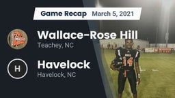 Recap: Wallace-Rose Hill  vs. Havelock  2021
