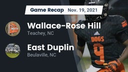 Recap: Wallace-Rose Hill  vs. East Duplin  2021