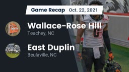 Recap: Wallace-Rose Hill  vs. East Duplin  2021