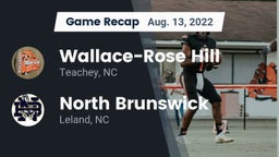 Recap: Wallace-Rose Hill  vs. North Brunswick  2022