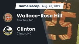 Recap: Wallace-Rose Hill  vs. Clinton  2022