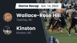 Recap: Wallace-Rose Hill  vs. Kinston  2022
