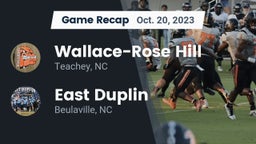 Recap: Wallace-Rose Hill  vs. East Duplin  2023