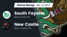 Recap: South Fayette  vs. New Castle  2017
