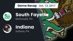 Recap: South Fayette  vs. Indiana  2017