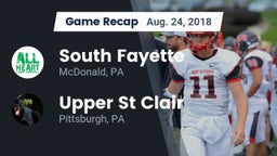 Recap: South Fayette  vs. Upper St Clair 2018