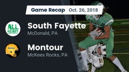 Recap: South Fayette  vs. Montour  2018