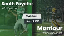 Matchup: South Fayette vs. Montour  2019