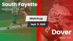 Matchup: South Fayette vs. Dover  2020