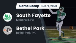 Recap: South Fayette  vs. Bethel Park  2020