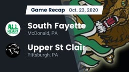 Recap: South Fayette  vs. Upper St Clair 2020