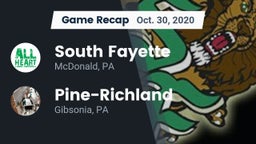 Recap: South Fayette  vs. Pine-Richland  2020