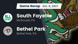 Recap: South Fayette  vs. Bethel Park  2021