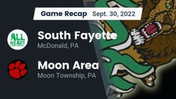 Recap: South Fayette  vs. Moon Area  2022