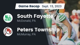 Recap: South Fayette  vs. Peters Township  2023
