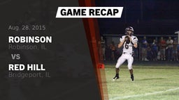 Recap: Robinson  vs. Red Hill  2015