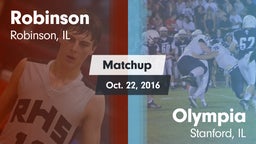 Matchup: Robinson vs. Olympia  2016