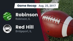 Recap: Robinson  vs. Red Hill  2017