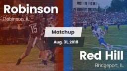 Matchup: Robinson vs. Red Hill  2018