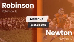 Matchup: Robinson vs. Newton  2018