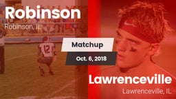 Matchup: Robinson vs. Lawrenceville  2018