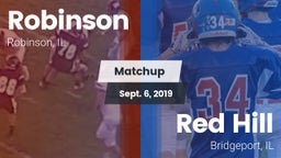 Matchup: Robinson vs. Red Hill  2019