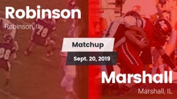 Matchup: Robinson vs. Marshall  2019