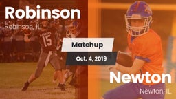 Matchup: Robinson vs. Newton  2019