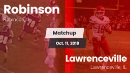 Matchup: Robinson vs. Lawrenceville  2019