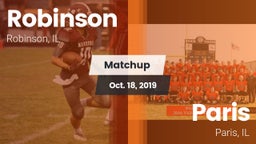 Matchup: Robinson vs. Paris  2019